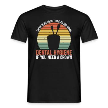 Dentallabor Und Zahntechniker - T-shirt homme - noir - Devant - AI Model Male 178 light (178cm)