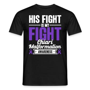 Chiari Malformation Awareness Chiari Malformatio - T-shirt homme - noir - Devant - AI Model Male 178 light (178cm)