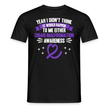 Chiari Malformation Fighter Chiari Malformation Be - T-shirt homme - noir - Devant - AI Model Male 178 light (178cm)