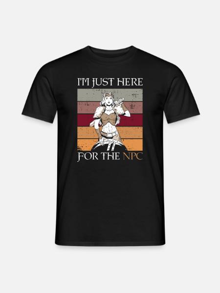Rollenspiele Und Npc Larper Larp - T-shirt homme - noir