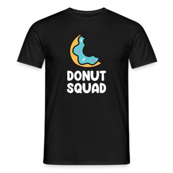 Beignets Food Lover Donut Dire Funny Donuts - T-shirt homme - noir - Devant - AI Model Male 178 light (178cm)