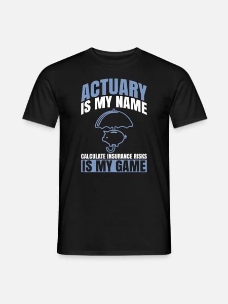 Versicherungsvertreter-design Für - T-shirt homme - noir
