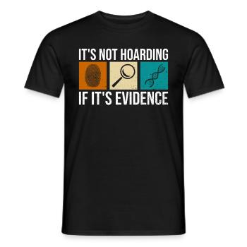 Crime Labe Design Für Forensische Analysten - T-shirt homme - noir - Devant - AI Model Male 178 light (178cm)