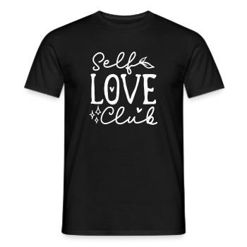 Mental Health Saying Awareness Depression - Men's T-Shirt - black - Front - AI Model Male 178 light (178cm)