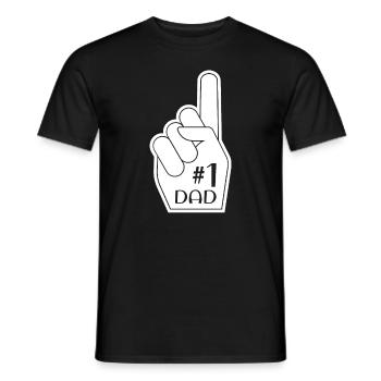 Papa Zitat Männer Papa Geburtstag Vatertag Papa - Männer T-Shirt - Schwarz - Vorne - AI Model Male 178 light (178cm)