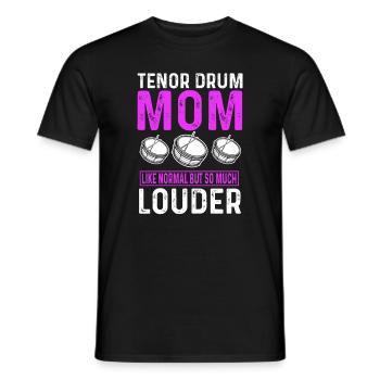 Drum Set Drummer Funny Drumming Drums Drumset - Men's T-Shirt - black - Front - AI Model Male 178 light (178cm)