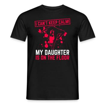 Baton Mom Design Für Baton Twirler Mutter - Männer T-Shirt - Schwarz - Vorne - AI Model Male 178 light (178cm)