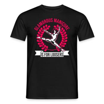 Baton Twirler Design Für Majorette Tanz - T-shirt homme - noir - Devant - AI Model Male 178 light (178cm)