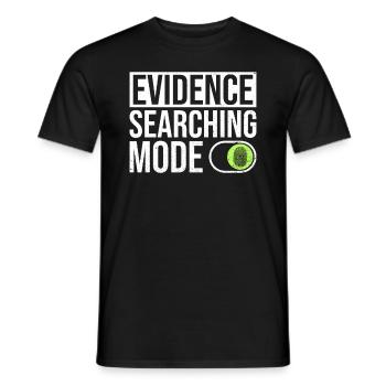 Crime Scene Investigator Design Für Forensiker - T-shirt homme - noir - Devant - AI Model Male 178 light (178cm)