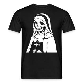 Embrassez sans crainte le non conventionnel avec horreur - T-shirt homme - noir - Devant - AI Model Male 178 light (178cm)