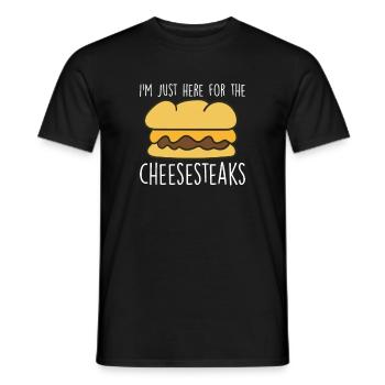 Lustiges Sandwich-Zitat Food-Liebhaber-Käse-Sandwiches - Männer T-Shirt - Schwarz - Vorne - AI Model Male 178 light (178cm)