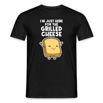 Lustige Sandwich-Liebhaber Essen Sandwiches - Männer T-Shirt - Schwarz - Vorne - AI Model Male 178 light (178cm)