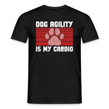 Dog Agility Trainer Design pour Dog Agility - T-shirt homme - noir - Devant - AI Model Male 178 light (178cm)