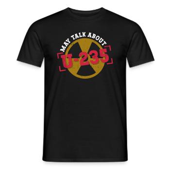 Kernkraftwerk Und Kerntechnik - Männer T-Shirt - Schwarz - Vorne - AI Model Male 178 light (178cm)