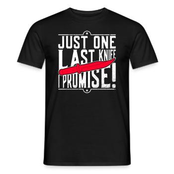 Messersammler Und Messersammler - Männer T-Shirt - Schwarz - Vorne - AI Model Male 178 light (178cm)