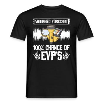 Paranormales Ermittlerdesign Für Paranormale - Männer T-Shirt - Schwarz - Vorne - AI Model Male 178 light (178cm)