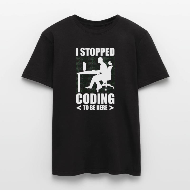 Programmierer Entwickler IT Admin Programmierer Codierung Männer T-Shirt