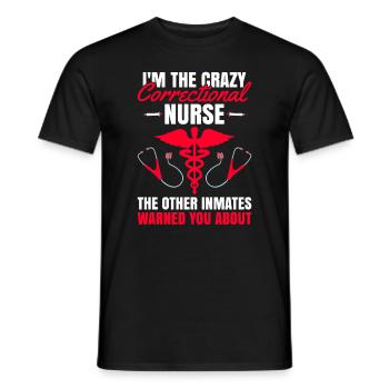 Design Der Justizvollzugsschwester Für Die - T-shirt homme - noir - Devant - AI Model Male 178 light (178cm)