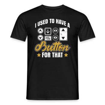 Aufzugsmechaniker-design Für Einen - Men's T-Shirt - black - Front - AI Model Male 178 light (178cm)