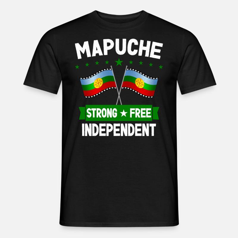 Mapuche - Männer T-Shirt - Schwarz