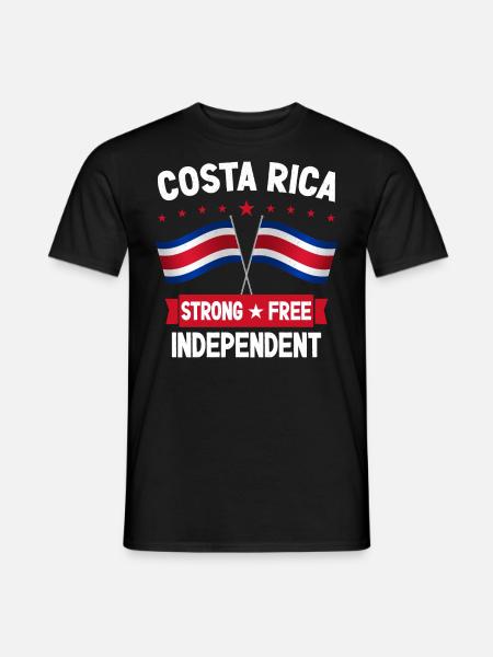 Costa Rica - Men's T-Shirt - black