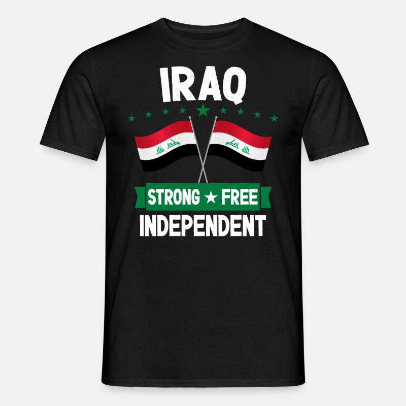 Irak - Männer T-Shirt - Schwarz