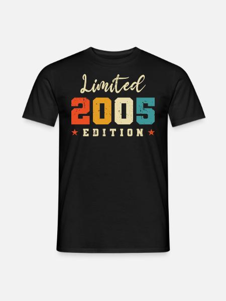 Limited 2005 Edition - Men's T-Shirt - black