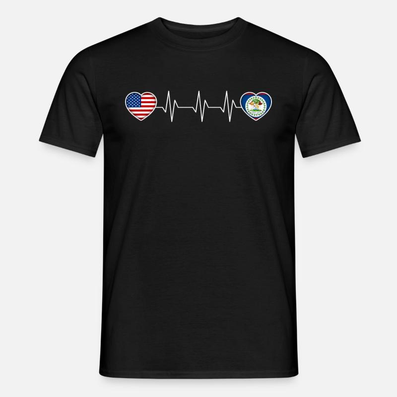 Belize - Männer T-Shirt - Schwarz