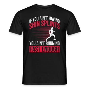 Cross Country Coach Design Für Xc Coach Xc Running - Men's T-Shirt - black - Front - AI Model Male 178 light (178cm)