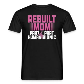Bionische Hüftmutter Design Für Eine Mutter Mit - T-shirt homme - noir - Devant - AI Model Male 178 light (178cm)