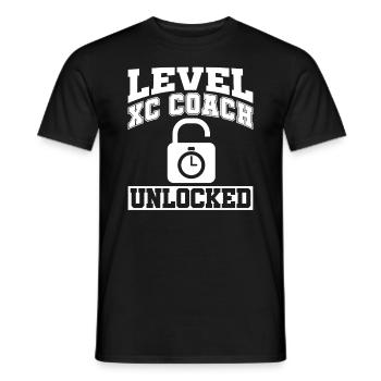 Xc-läufer-design Für Einen Xc-lauf - T-shirt homme - noir - Devant - AI Model Male 178 light (178cm)
