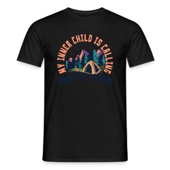 Scout Leader Design Für Einen Scoutmaster Oder - Men's T-Shirt - black - Front - AI Model Male 178 light (178cm)
