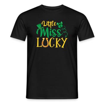 Journée de la Saint-Patrick irlandaise Drôle de la Saint-Patrick - T-shirt homme - noir - Devant - AI Model Male 178 light (178cm)