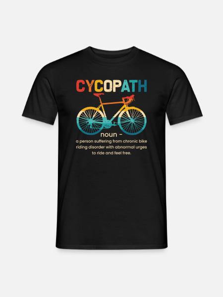 Mountain Biking MTB Mountain Biker Mountainbike - Männer T-Shirt - Schwarz