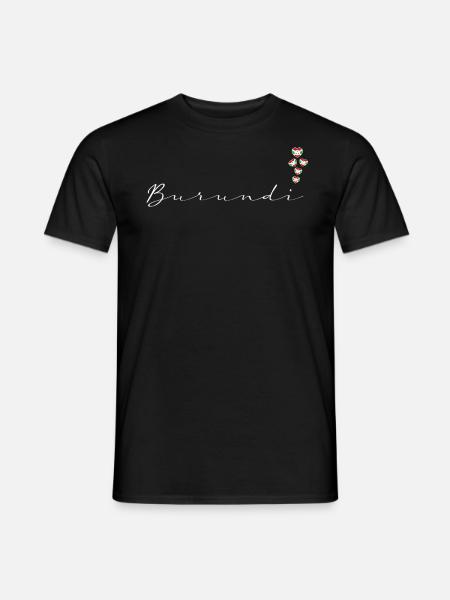 Burundi - Men's T-Shirt - black