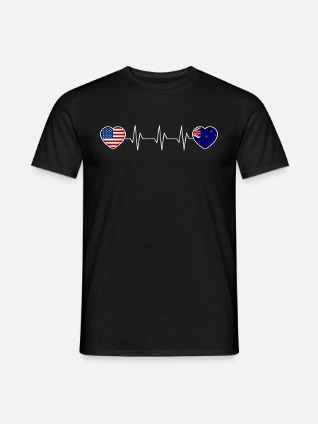 New Zealand - Men's T-Shirt - black