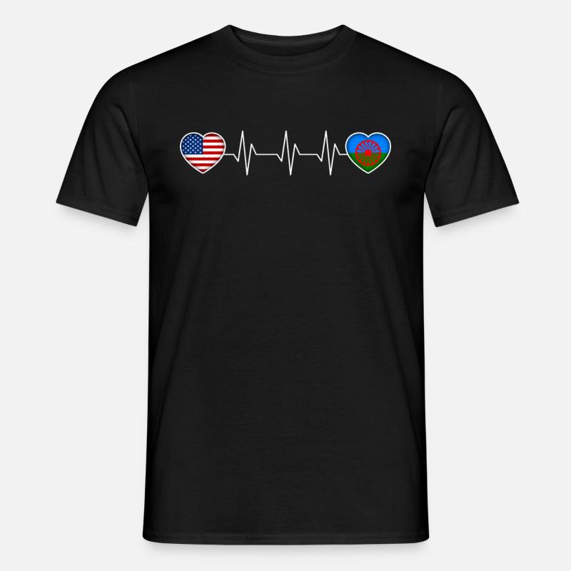 Roma - Männer T-Shirt - Schwarz