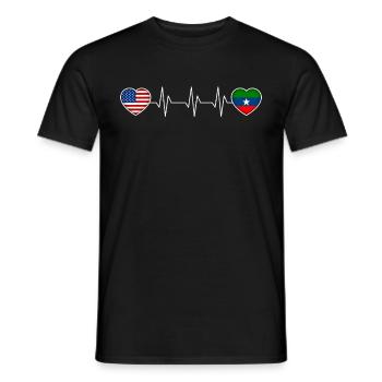 Ogaden - Men's T-Shirt - black - Front - AI Model Male 178 light (178cm)