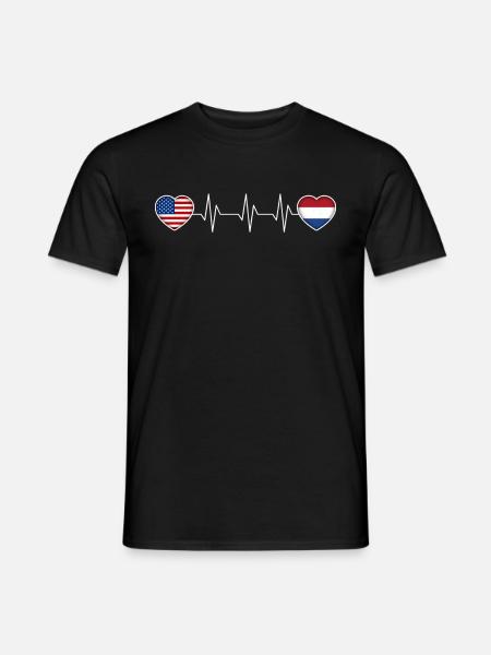 Netherlands - Men's T-Shirt - black