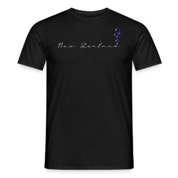 Nouvelle Zélande - T-shirt homme - noir - Devant - AI Model Male 178 light (178cm)