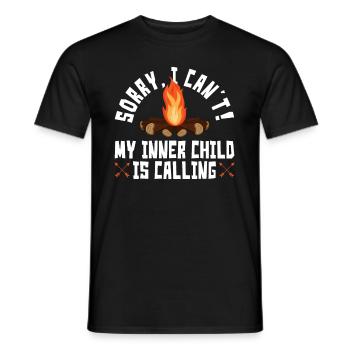 Pfadfinderleiter-design Für Einen - T-shirt homme - noir - Devant - AI Model Male 178 light (178cm)