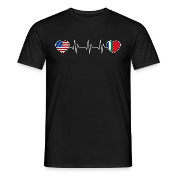 Republik Maluku Selatan - Männer T-Shirt - Schwarz - Vorne - AI Model Male 178 light (178cm)