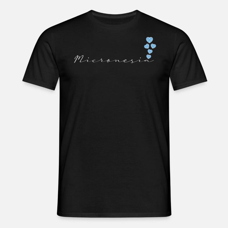 Micronesia - Men's T-Shirt - black