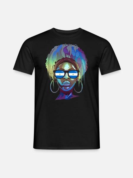 Nicaragua - Men's T-Shirt - black
