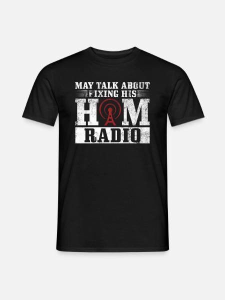 Amateurfunk-design Für Amateurfunk-amateur - T-shirt męski - czarny