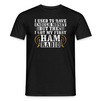 Amateurfunk-design Für Amateurfunk - T-shirt homme - noir - Devant - AI Model Male 178 light (178cm)