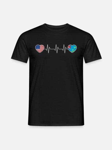 Tuvalu - Men's T-Shirt - black