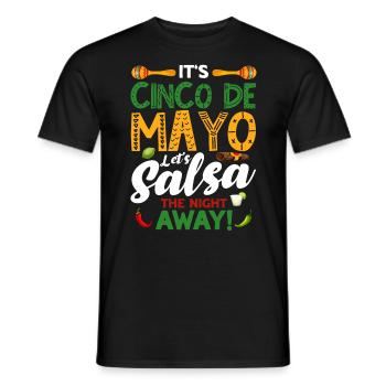 Cinco De Mayo 5 De Mayo Viva Mexico Geschenk - Männer T-Shirt - Schwarz - Vorne - AI Model Male 178 light (178cm)