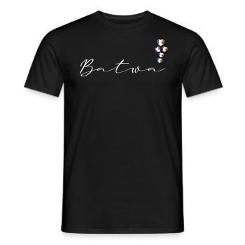 Batwa - T-shirt homme - noir - Devant - AI Model Male 178 light (178cm)