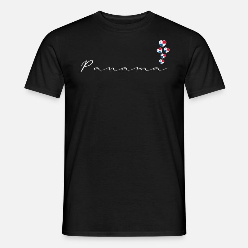 Panama - Männer T-Shirt - Schwarz